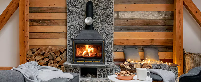 Thelin Hearth Products Direct Vent Gas Stove Fireplace Inspection in Opelousas, Louisiana